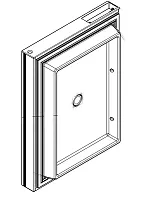NORCOLD 630245 Kit-Serv-Door Assy-Ur2117