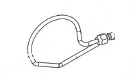 NORCOLD 636812 Refrigerator Burner Tube Only 2118S