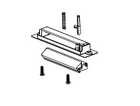 NORCOLD 639507 Kit Service Door Handle