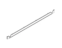 NORCOLD 639638 Trim Set-Top/Bottom