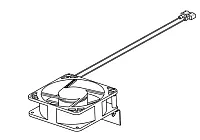 NORCOLD 639702 Kit Service Fan/Brkt Assy