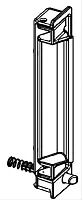 NORCOLD 640156 Handle Kit-Rh