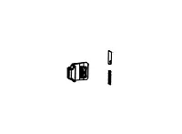 NORCOLD 640661 Door Handle Kit