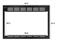 NAT.QUALITY RVTRIM9B Trim Kit For Model Rv980B
