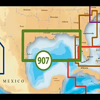 NAVIONICS MSD907P Platinum+ Sd 907 Gulf Of Mexico