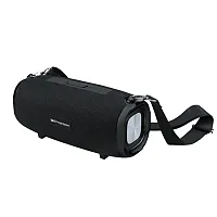 Emerson Eas-3000 Portable Bluetooth Speaker With Fm Radio And Carrying Strap, Bl