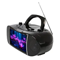 Emerson Edl-2901 Combo 9-In. Tv And Bluetooth Dvd/Cd/Usb/Am Fm Radio Boom Box, H