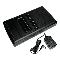 Emerson Epc-3000 Portable Cassette Player And Recorder, Black, Epc-3000