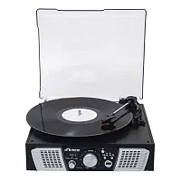 Victor Vhrp-1100-Bk Lakeshore Dual-Bluetooth Belt-Drive Retro 5-In-1 Turntable S