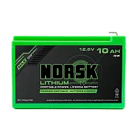 NORSK INC B12010C 12.8V-10Ah-Lifepo4-Sonar W/Charger