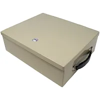 Nadex Coins Ncs8-2010 Fire-Retardant Security Box With Keyed Lock