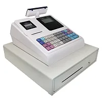 Nadex Coins Nxte-1379 Cr360 Thermal-Print Electronic Cash Register (White)