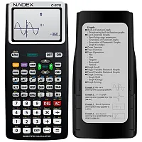 Nadex Coins Nxte-1699 C-270 Scientific Calculator With Black And White Graph Fun