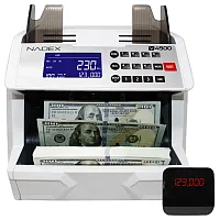 Nadex Coins Nxte-1971 V4500 Front-Loading Bill Counting Machine