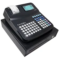 Nadex Coins Nxte-2299 Cr540 Electronic Cash Register With Locking Cash Drawer, T