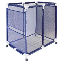 Pool Bins Pbft-1517 Pool Storage Mesh Rolling Organizer, Large, Blue