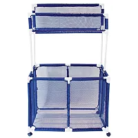 Pool Bins Pbft-1533 Pool Storage Mesh Rolling Organizer With Noodle Holder, Extr