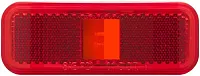 OPTRONICS A44RBP Red Lens For Rect Clnce Light
