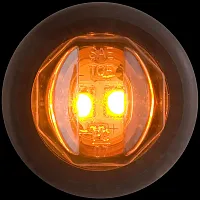 OPTRONICS MCL11AKB Led Uni-Light W/Grommet;Amber