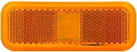 OPTRONICS MCL44AB1 Led Mark Light;Rect;1Wire;Amber
