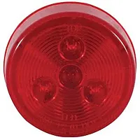 OPTRONICS MCL57RBP Rnd 2 1/2&#039; Led Cl/Mark Lite Rd