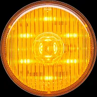 OPTRONICS MCL58APMB Led M/C;2.5';Amber;Pc;Weathertight