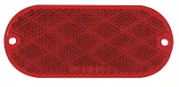 OPTRONICS RE11RBP Oblong Reflector Red