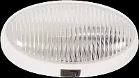 OPTRONICS RVPL7CFS Porch Light;Switch; Oval;Clr&Amber