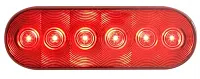 OPTRONICS STL12RBP Led Tail;6&#039; 6 Diode;Recessed;Red