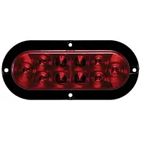 OPTRONICS STL78RK Led Oval Tail Light Flange Mt