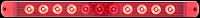 OPTRONICS STL79RB Led Tail Light Thin Line