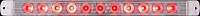 OPTRONICS STL89RCB Led Tail Light Thin Line Clear Len