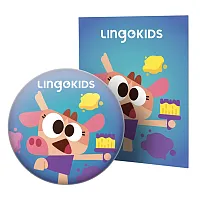 Onanoff Stsh-Lingokids-Cowy Storyshield Screen-Free Audio Storytelling Disk For