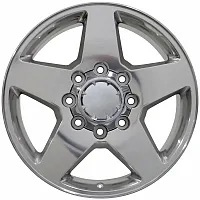 OE WHEELS 9451932 20&#039; Replica Wheel Fits Chevy Silver