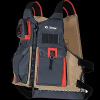 ONYX OUTDOOR 1217706417 Kayak Fishing Paddle Vest Adult Tan