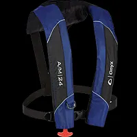 ONYX OUTDOOR 1320005415 A/M-24 Auto/Manual Lifejacket Blue
