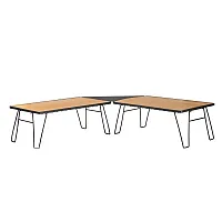 OVERLAND VCL 30100030 Kick It Camp Table - Wood Base & St