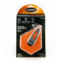 Keson Octagonal Chalk Bold Line Reel (1.5Mm Thick String) - 100 Ft.