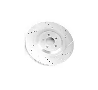 POWERSTOP AR86002XR Drilledslotted Rotor Pair