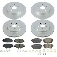POWERSTOP CRK8362 Z17 Coated Brake Kit