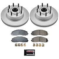 POWERSTOP CRK9177 Z17 Coated Brake Kit