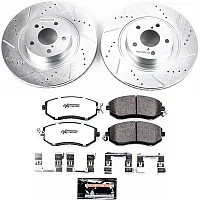 POWERSTOP K608226 Street Warrior Brake Kit