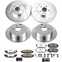 POWERSTOP K676226 Street Warrior Brake Kit