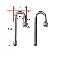 PACIFIC DUAL 18180 2Pc 180 Deg Vlv Extn Kit