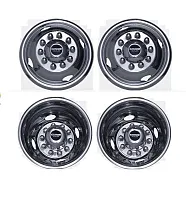 PACIFIC DUAL 321608 2F &2R Lug Whl Skins 16&#039;