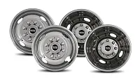 PACIFIC DUAL 391658 2F &2R Lug Whl Skins 16.5