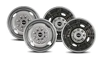 PACIFIC DUAL 394608 2F &2R Lug Whl Skins 16&#039;