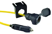 PRIME PRODCT 080920 12V Cord W Usb & Bracket