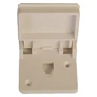 PRIME PRODCT 086205 Phone Recep. Exterior Wht