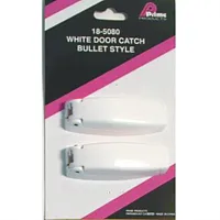 PRIME PRODCT 185080 Door Catch Wht. Bullet